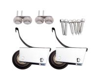 Комплект роликов SENATOR открытый для 1 раздвижной двери AKS 60 кг усиленные