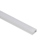 Профиль алюминиевый накладной SIRIUS-2310M с экраном, цвет алюминий, 2м, AKS