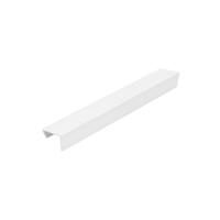 Заглушка к цоколю мебельному ПВХ h=100, белый глянец РФ