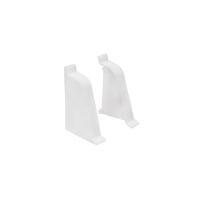 Заглушка ПВХ к плинтусу LK ZAK белый (50) EL-MECH-PLAST