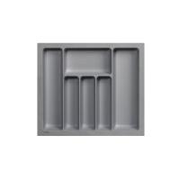 Лоток для столовых приборов 600 TR-04 (540～495*485～440*55), серый AKS