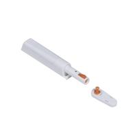 Механизм push-to-open наконечник с фиксацией накладной белый AKS PLUS