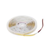 Лента светодиодная COB - 15W/m, 24V, 8мм, 480 д/м, IP20, теплый белый (3000K) - 5м, AKS