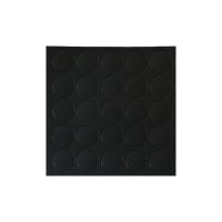 Заглушка самоприлипающая к конфирматам графит грей (14044) FOLMAG (лист-25шт.)