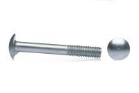 Болт с полукруглой головкой М6*60 с усом, неполн. резьба, цинк (1кг=80шт)