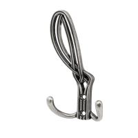 Крючок меб. трехрожковый мет. PALAZZO античное серебро AKS