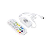 Контроллер для светодиодной ленты RGB, с пультом, музыкальный,12/24V, 72W/144W, AKS