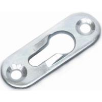 Пластинка зацепная 42*14*32*1,5 ВА белый цинк REJS