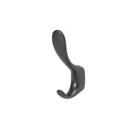 Крючок меб. двухрожковый мет. ROMA графит AKS