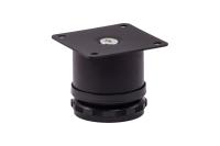 Опора меб. мет. d50 h50 с регул. черный AKS