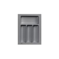 Лоток для столовых приборов 400 TR-03 (320～260*430～390*55), серый AKS