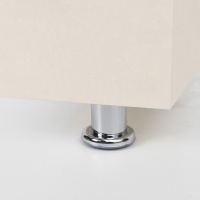 Опора меб. мет. TB019 (B140) d45 h60, хром, AKS — купить мебельную фурнитуру в Санкт-Петербурге | AKS мебель
