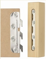 Кроватная стяжка крючковая левая (планка+зацеп) (ll) (уп/ 250 компл) РБ — купить мебельную фурнитуру в Санкт-Петербурге | AKS мебель
