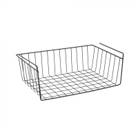 Корзина подвесная 400*255*140, черный РФ (на полку) — купить мебельную фурнитуру в Санкт-Петербурге | AKS мебель
