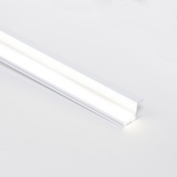 Профиль алюминиевый накладной/торцевой CAPELLA-3016A, с экраном, цвет алюминий, 2м (для 16 ДСП), AKS — купить мебельную фурнитуру в Санкт-Петербурге | AKS мебель
