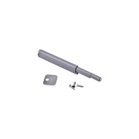 Механизм push-to-open наконечник магнитный накладной серый AKS — купить мебельную фурнитуру в Санкт-Петербурге | AKS мебель
