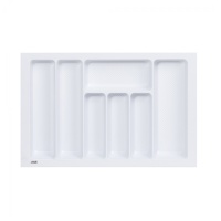 Лоток для столовых приборов 700 TR-03 (640～580*430～390*55), белый AKS — купить мебельную фурнитуру в Санкт-Петербурге | AKS мебель
