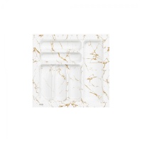 Лоток для столовых приборов 500 TR-05 (435～380*430～390*55), бело-золотой мрамор AKS — купить мебельную фурнитуру в Санкт-Петербурге | AKS мебель
