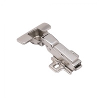 Петля полунакладная с доводчиком 48мм h2 clip-on PRIME by AKS (саморезы, заглушки) (упак. = 2 шт.) — купить мебельную фурнитуру в Санкт-Петербурге | AKS мебель
