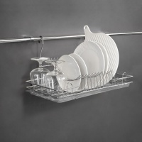 Корзина на трубу d16 сушка CWJ128B хром AKS — купить мебельную фурнитуру в Санкт-Петербурге | AKS мебель
