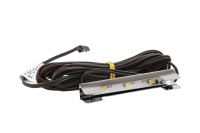 Клипса светодиодная Prismatic FT2D, 3диода, 12VDC/0,25W, металл, холод. белый, HLT — купить мебельную фурнитуру в Санкт-Петербурге | AKS мебель
