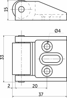 Ролик для столешницы AKS — купить мебельную фурнитуру в Санкт-Петербурге | AKS мебель
