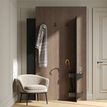 Крючок меб. трехрожковый мет. TRITON хром AKS — купить мебельную фурнитуру в Санкт-Петербурге | AKS мебель
