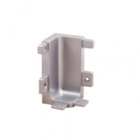 Уголок металлич. внутренний к профилю Gola, L-образный серебро 3 AKS — купить мебельную фурнитуру в Санкт-Петербурге | AKS мебель
