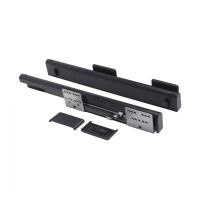 Направляющие для выдвижной полки для обуви, черный REJS — купить мебельную фурнитуру в Санкт-Петербурге | AKS мебель
