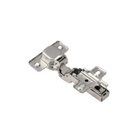 Петля полунакладная без пружины 45мм h0 clip-on AKS — купить мебельную фурнитуру в Санкт-Петербурге | AKS мебель
