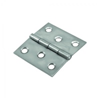 Петля карточная 40*40мм белый цинк SAZ — купить мебельную фурнитуру в Санкт-Петербурге | AKS мебель
