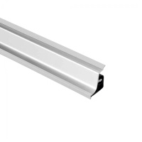 Плинтус алюминевый к столешнику 127 алюминий REHAU (1шт=5м.п.) — купить мебельную фурнитуру в Санкт-Петербурге | AKS мебель
