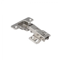 Петля накладная с доводчиком 48мм h0 несъемная планка (4 отверстия) AKS LIGHT — купить мебельную фурнитуру в Санкт-Петербурге | AKS мебель
