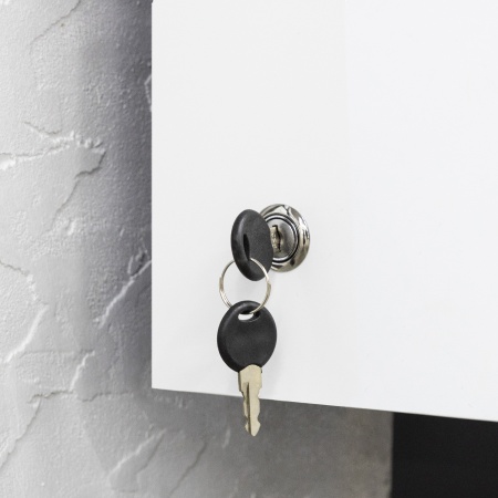 Замок для распашной двери механический 138 AKS — купить мебельную фурнитуру в Санкт-Петербурге | AKS мебель
