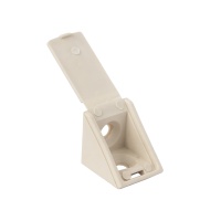 Уголок пластиковый одинарный 20*20 с крышкой совместно крем беж 10 (уп/500 шт) РБ — купить мебельную фурнитуру в Санкт-Петербурге | AKS мебель
