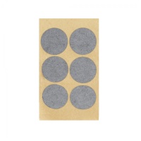 Подкладка самоприлипающая фетровая d45мм (1лист-6шт) серая Folmag — купить мебельную фурнитуру в Санкт-Петербурге | AKS мебель
