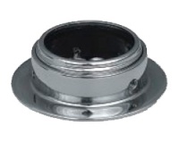 Крепление трубы d50 нижнее, хром AKS — купить мебельную фурнитуру в Санкт-Петербурге | AKS мебель
