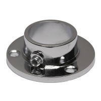 Крепление (розетка) трубы d25 (510А), хром AKS — купить мебельную фурнитуру в Санкт-Петербурге | AKS мебель
