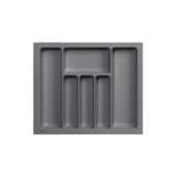 Лоток для столовых приборов 700 TR-04 (635～590*485～440*55), графит AKS — купить мебельную фурнитуру в Санкт-Петербурге | AKS мебель

