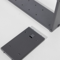 Разделитель L550 универсальный металлический Slimbox Evolution (L526*W100*H50) графит — купить мебельную фурнитуру в Санкт-Петербурге | AKS мебель
