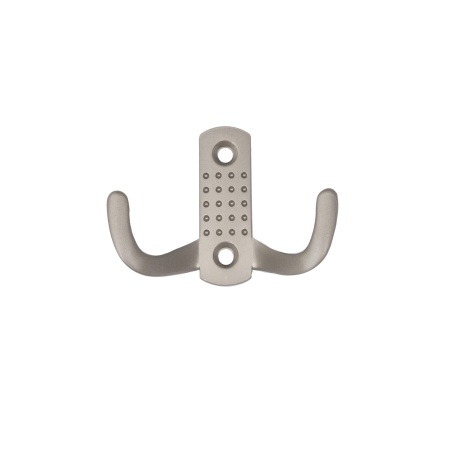 Крючок меб. двухрожковый мет. WP12 сатин GRIDLI — купить мебельную фурнитуру в Санкт-Петербурге | AKS мебель
