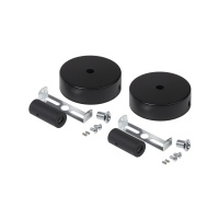 Заглушки (крепления) к светодиодной веревке, d20, тип 2 (1 компл = 2шт.), черный, AKS — купить мебельную фурнитуру в Санкт-Петербурге | AKS мебель
