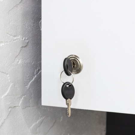 Замок для распашной двери механический 201 AKS — купить мебельную фурнитуру в Санкт-Петербурге | AKS мебель
