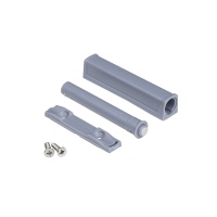 Механизм push-to-open наконечник резиновый накладной/врезной серый AKS усиленный — купить мебельную фурнитуру в Санкт-Петербурге | AKS мебель
