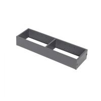 Разделитель L550 универсальный металлический Slimbox Evolution (L526*W100*H50) графит — купить мебельную фурнитуру в Санкт-Петербурге | AKS мебель
