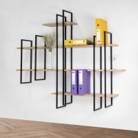 Полкодержатель мет. RENUAR 250*960, черный AKS — купить мебельную фурнитуру в Санкт-Петербурге | AKS мебель
