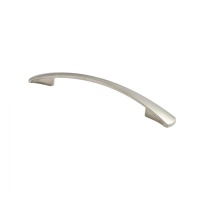 Ручка меб. скоба мет. UN90 128 сатин GRIDLI — купить мебельную фурнитуру в Санкт-Петербурге | AKS мебель
