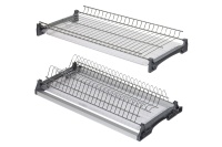 Сушка для посуды 900 NORWIG с профилем, хром AKS (без коробки) — купить мебельную фурнитуру в Санкт-Петербурге | AKS мебель
