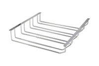 Держатель подвесной для бокалов четырехрядный 340*65*405, хром AKS — купить мебельную фурнитуру в Санкт-Петербурге | AKS мебель
