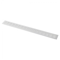 Решетка вентиляционная 600х60мм серебро алюминий AKS — купить мебельную фурнитуру в Санкт-Петербурге | AKS мебель
